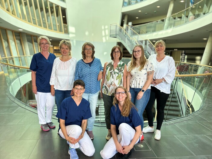 Teambild vom Sozialdienst des WKK Heide