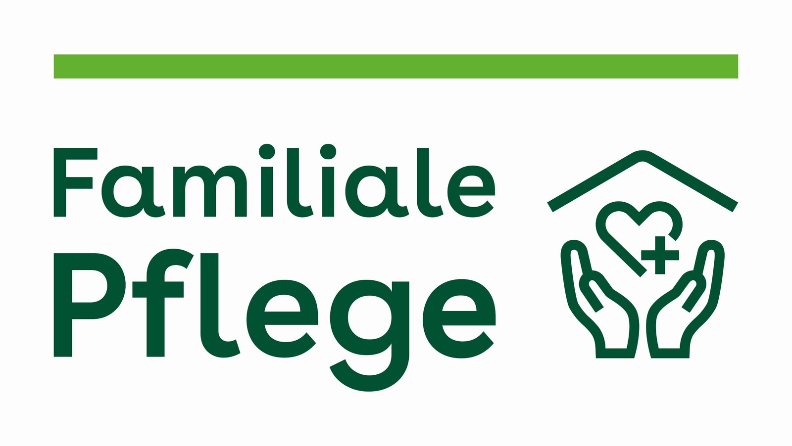 Logo mit der Aufschrift: Familiale Pflege