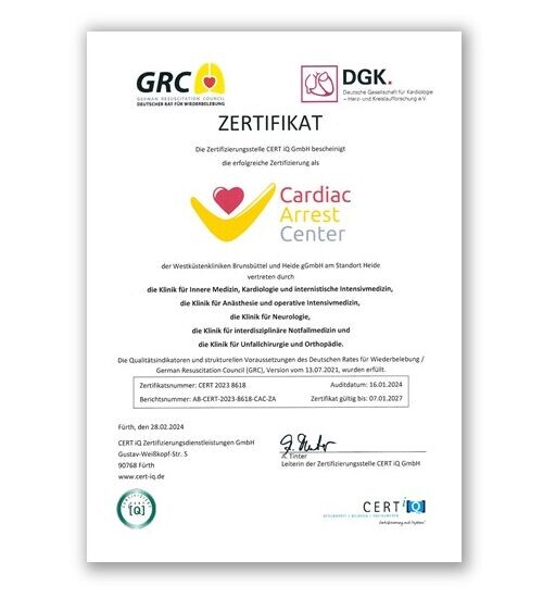 Zertifikat_Cardiac_Arrest_Center_klein